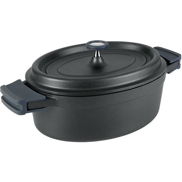 LACOR Cocotte ovale 26 cm Fundicion - vue 2