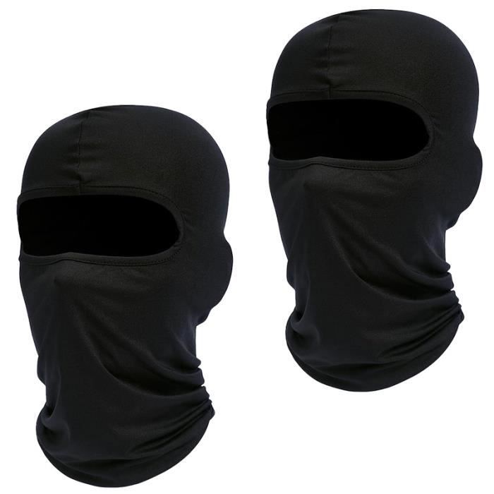 2 Pack Cagoule Masque,Protection UV Cagoule Masque Homme et Femme