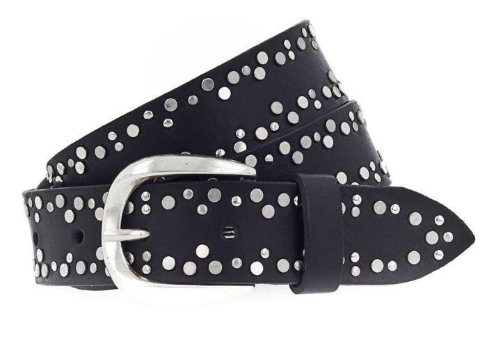 VANZETTI by BGM Ceinture en cuir Made in Germany Noir Cdiscount