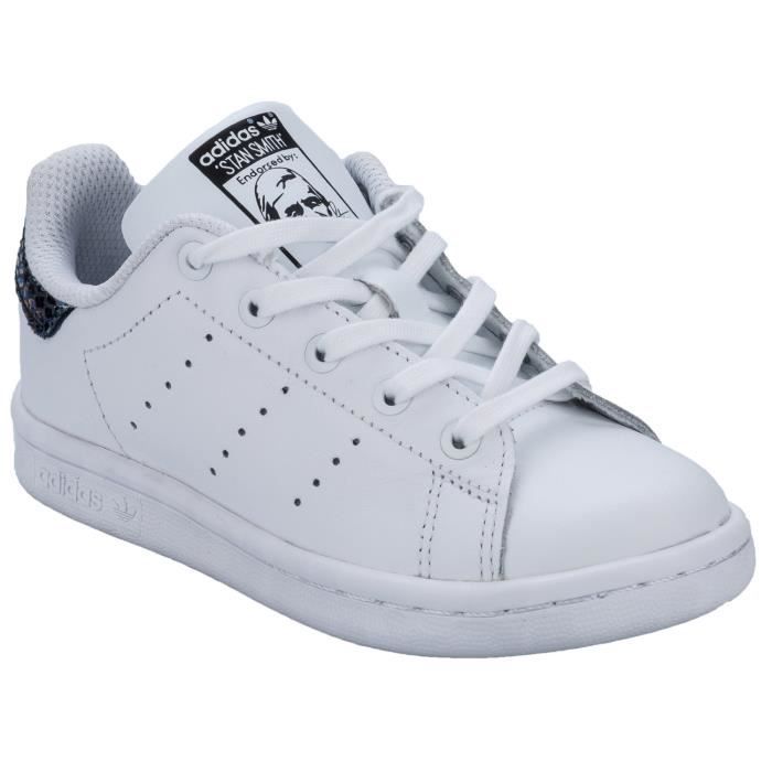 Baskets Stan Smith Snake pour petite fille ADIDAS - Cdiscount Chaussures