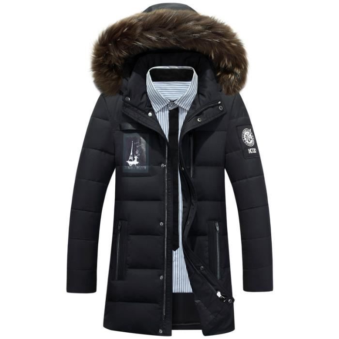 Doudoune longue homme fourrure new arrivals