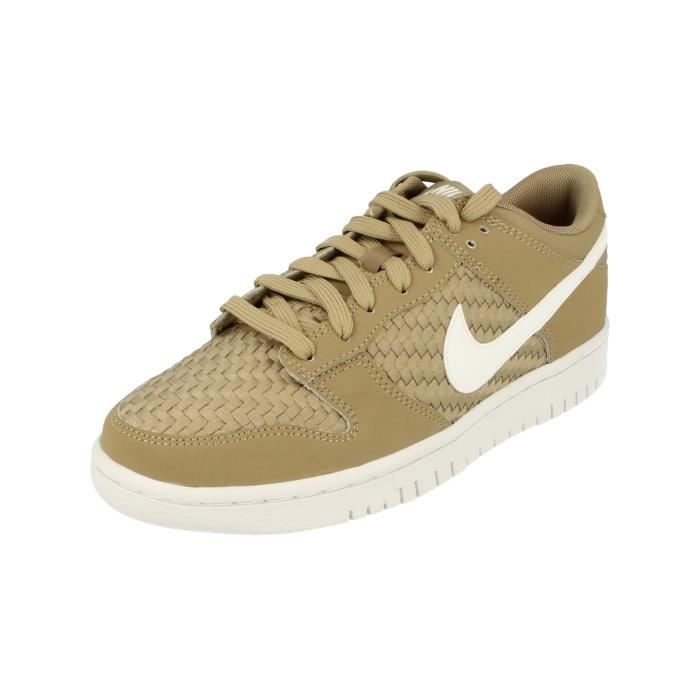 nike dunk low homme brun