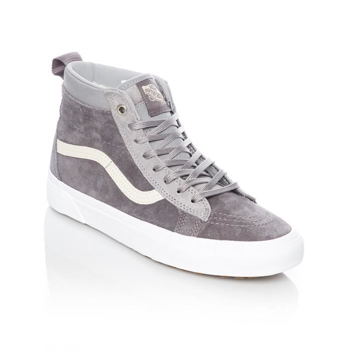 vans grise montante