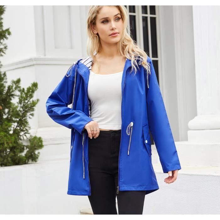 Coupe vent online impermeable femme