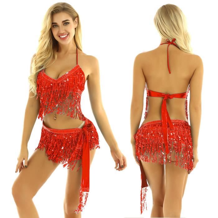 Tenue salsa top pour femme