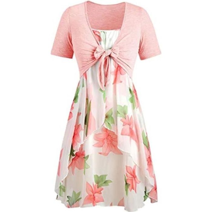 Robe OXPBN amaiword robes pour mariage adies seeveess vintage fora