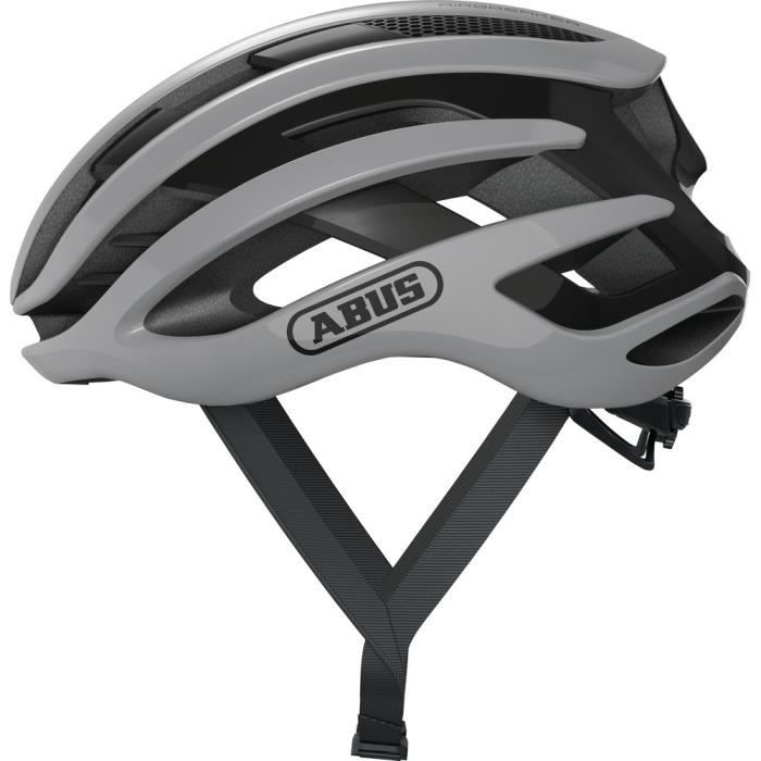 Casque de vélo sur route - ABUS - Airbreaker - Gris - Homme - Protection optimale Casque de vélo sur route - ABUS - Airbreaker - Gris - Homme - Protection optimale