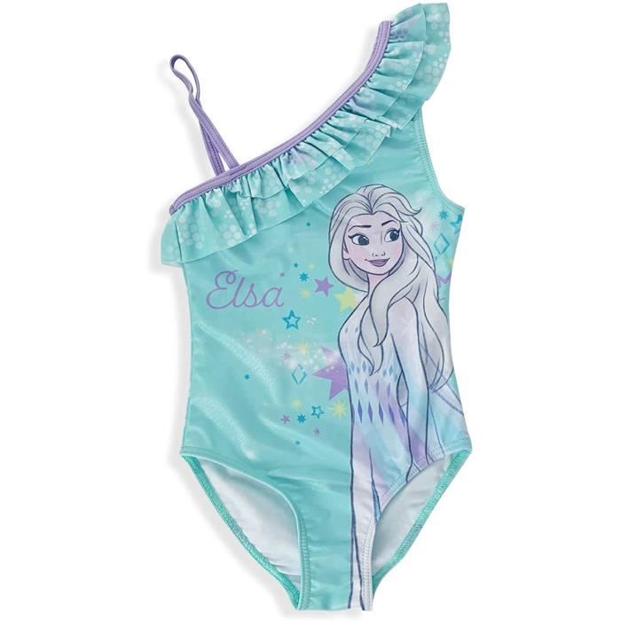 3 Pièces Filles Sirène Maillot de Bain Costume Vague Enfants Maillot de  Bain Princesse Robe