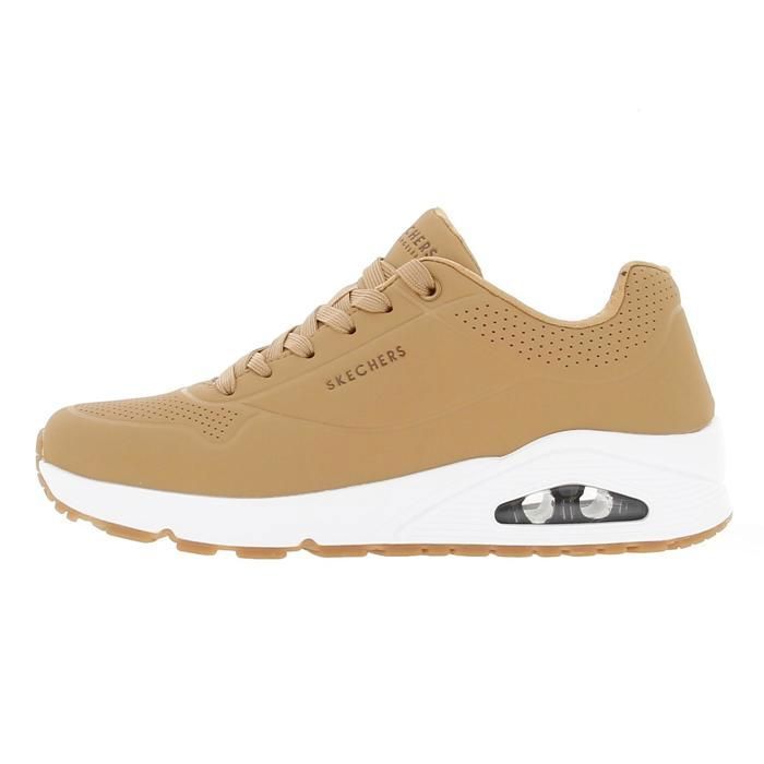 564 Skechers Uno Stand on Air — Chaussures mode ville homme marron à lacets