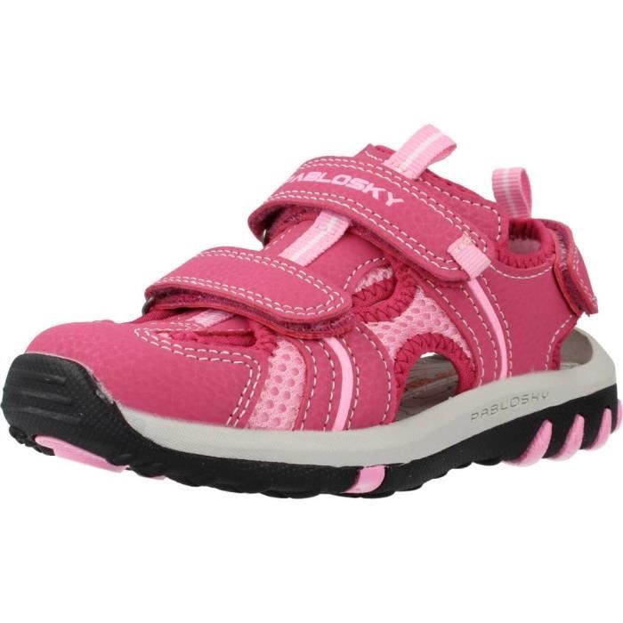Pablosky 037507 Sandalia de piel con velcros