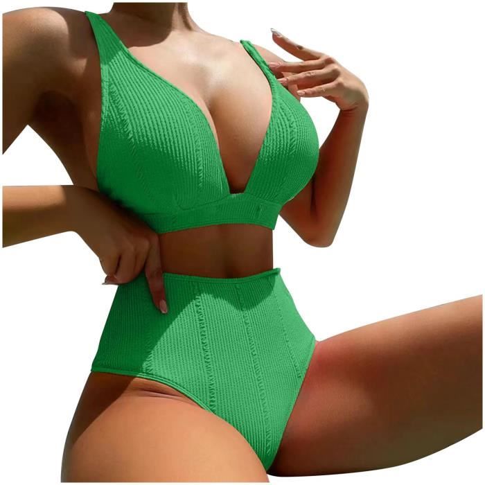Ensemble De Maillot De Bain Moulant Dos Nu Sexy Taille Haute Pour ensemble-de-maillot-de-bain-moulant-dos-nu-sexy-taille-haute-pour