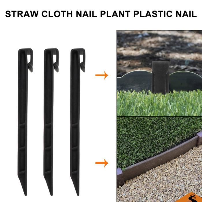 20 Pièces en Jardinage Fixation Usine Fixe Accessoire Piquets Formation