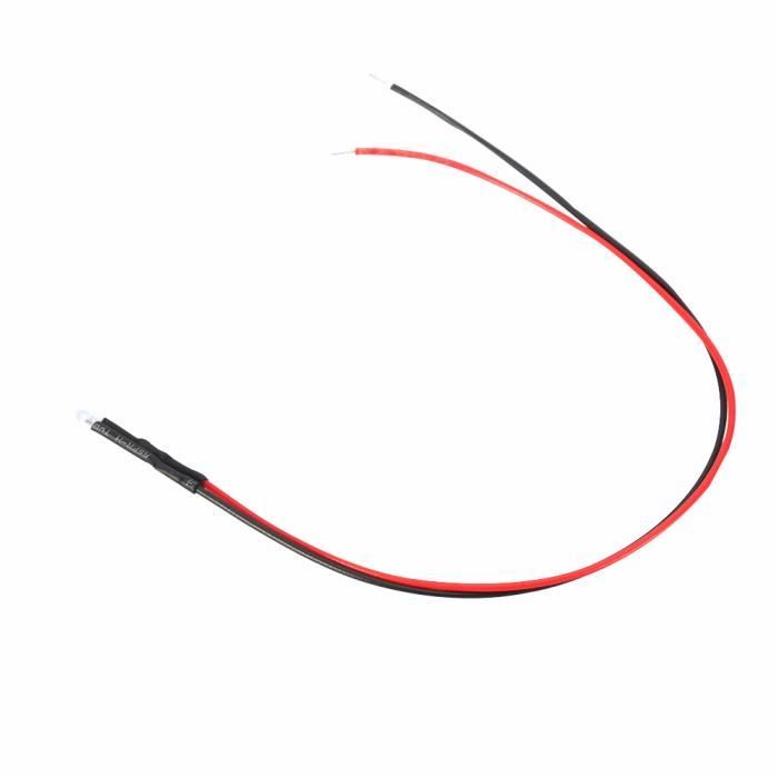 24 LEDs 3mm Flash Lentes Multicolores - Tension 9-12V, Pour Décorations Et Projets électroniques, Neuf