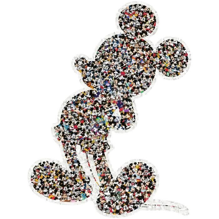 Puzzle - RAVENSBURGER - Shaped Mickey - 945 pièces - 50 x 70 cm - Dès 10 ans