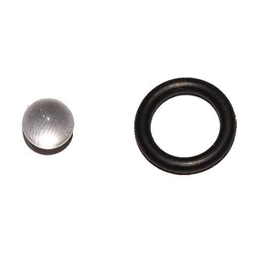 Kit Joint + Bille Verre Pour Valve Crema Machines à Café - Compatible Saeco, Gaggia, Miele, Krups, Bosch, Etc. - 3