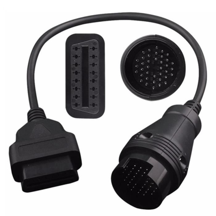 Câble OBD2 Femelle 16 Broches - 1 Mètre - Pour Diagnostic Auto - Connecteur Extension DIY