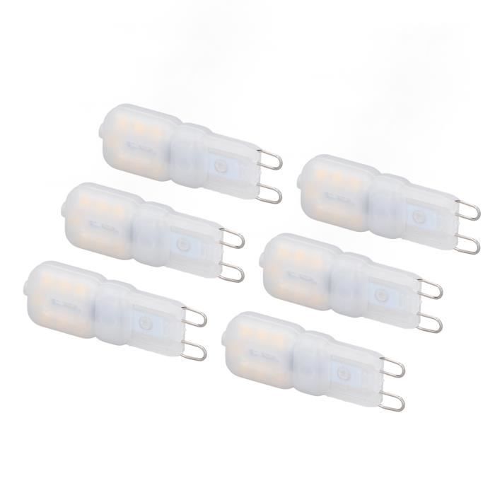 Lot De 10 Ampoules Halogènes Osram Halopin G9 33W 230V Blanc Chaud - Variateur Compatible, 460 Lm - 5