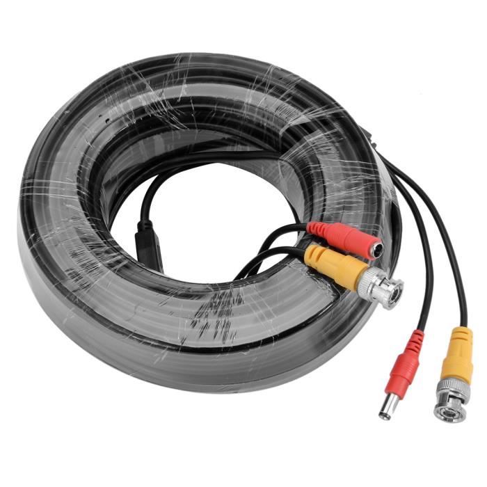 30m Ethernet Lan Bnc Dc Alimentation Connecteur Rallonge Pour Camera Ip Cctv Prix Pas Cher Cdiscount