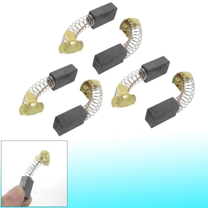 10 pcs Remplacement 7 mm x 17 mm x 17 mm Carbone Brosse générique moteur électrique