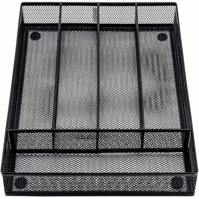 Filet De Rangement Pour Jouets De Bain - 3 Compartiments, 4 Crochets Autocollants | Sac En Maille Polyester 80x20 Cm | Organisateur Salle De Bain Étanche