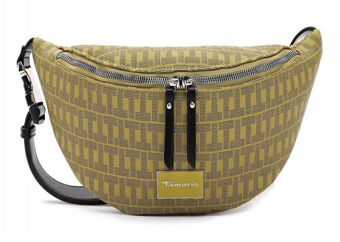 Tamaris Sac à épaule bandoulière vert olive vert foncé pour femme - Jody Beltbag Oliv Oil 190331