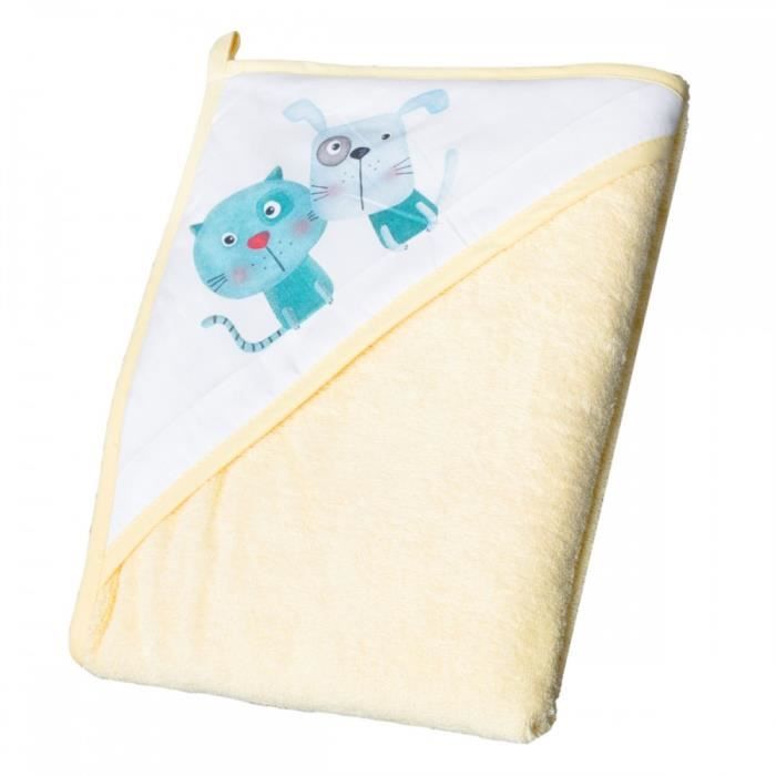 Drap De Bain Serviette Toilette Cape Bebe Jaune Dogs And Cat 80 Dogs And Cat Cdiscount Maison Drap De Bain Serviette Toilette Cape Bebe Jaune Dogs And Cat 80 Dogs And Cat Cdiscount Maison