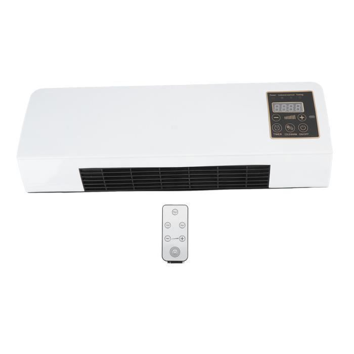 Climatiseur Mural Portable 2000W - Split Avec Télécommande, Chauffage Intégré, Silencieux, Pour Chambre/bureau