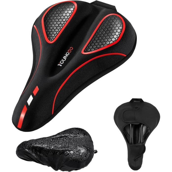 Housse De Selle Vélo En Gel - Confort Absorbant Les Chocs Pour VTT, Route Et E-Bike