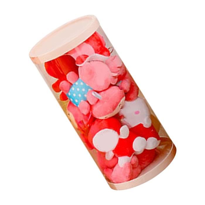 Tube De Rangement Vertical Pour Peluches – Avec Roulettes – 3 Tailles – PVC Transparent – Rose, Blanc, Vert, Jaune