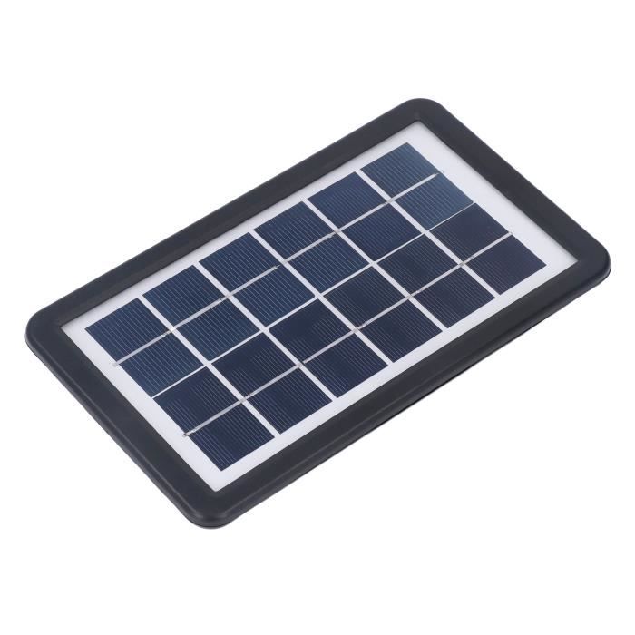 Mini Panneau Solaire Cellule 6V 140mA 0.84W – 110x60mm, Pour Bricolage, Neuf