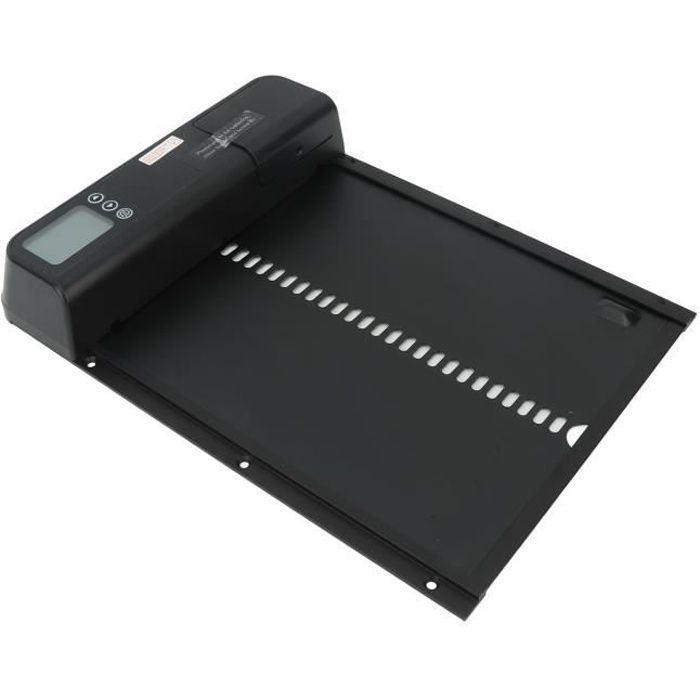 Comparer les prix de VINGVO Porte de poulailler automatique Porte automatique de poulailler avec minuterie en alliage d'aluminium IP45 étanche affichage