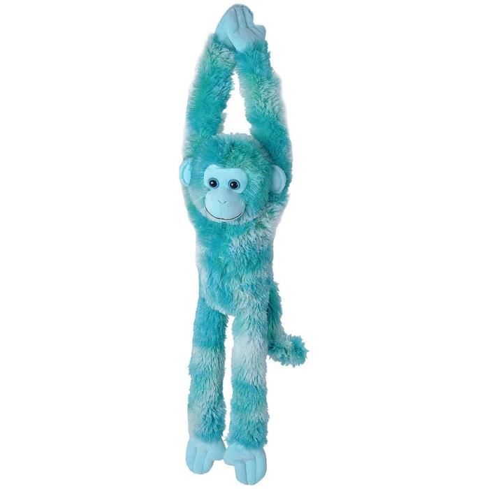 Peluche singe bleu best sale