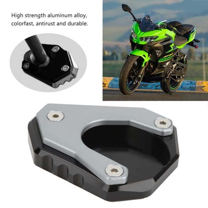 POR FR- Agrandisseur De Béquille De Moto, Plaque D'agrandisseur De