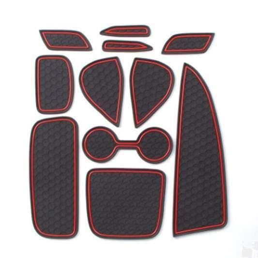 Tapis Porte-gobelets Silicone Pour Dacia Sandero Stepway 3 (2020-2024) - 2 Pièces Antidérapantes