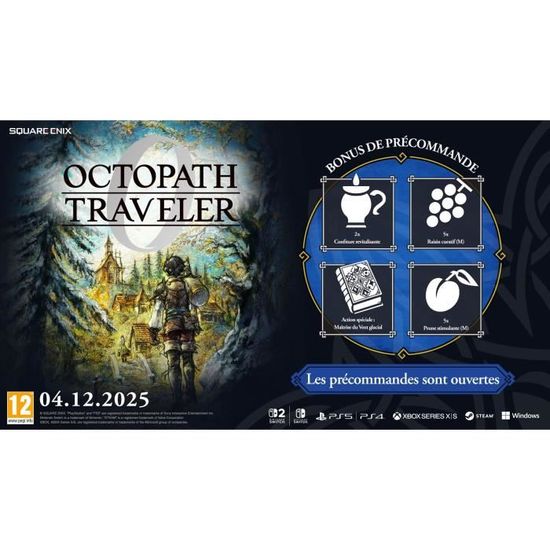 Octopath Traveler 0 Per PS5 – Nuovo Sigillato, Versione EU Italiano, Gioco RPG Square Enix