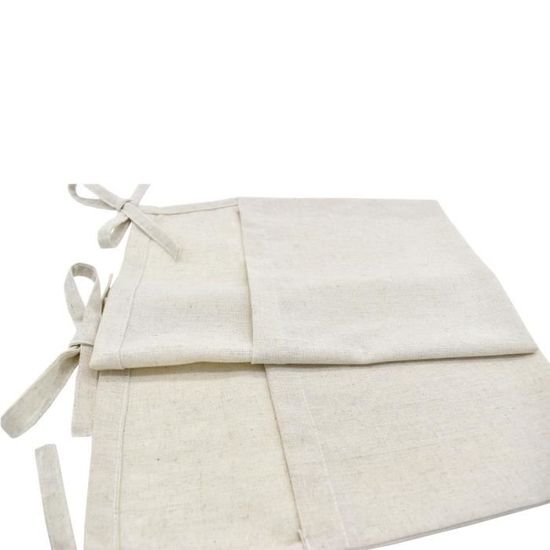 Sac De Rangement Lit Superposé Beige - Organisateur Suspendu Avec Multiples Poches