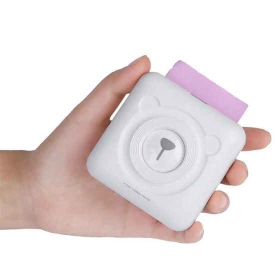 Eboxer Mini Imprimante Bluetooth Imprimante Thermique sans Fil Portable 57  mm pour iOS-Android - Windows (Rose) - Cdiscount Informatique