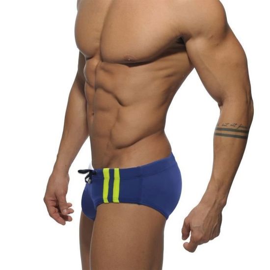 Slip De Bain Homme Rétro à Paillettes - Coupe Triangle Taille Basse, Confortable Pour Piscine, Plage, Sports Nautiques