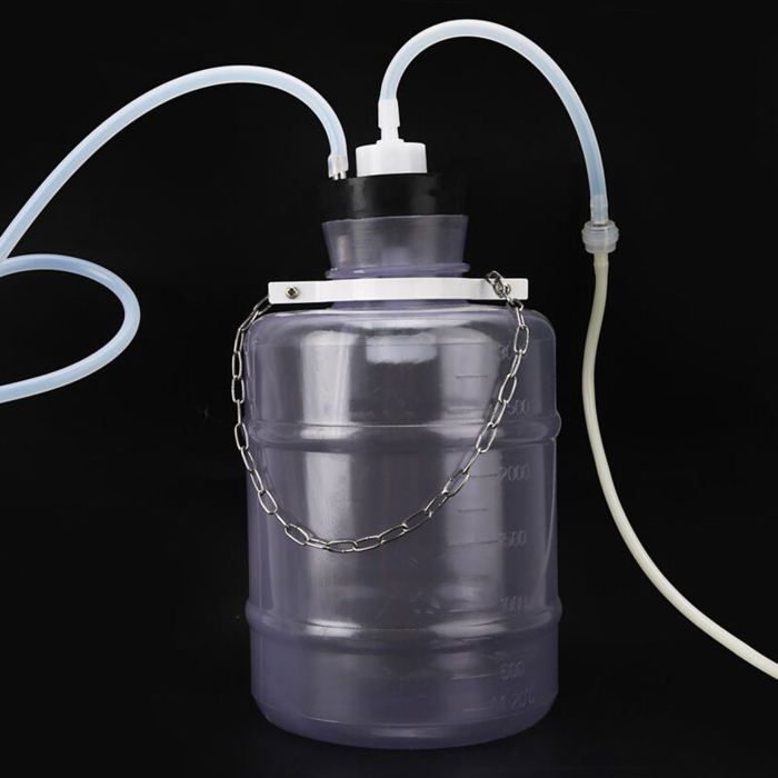 Machine à Traire Manuelle 2L Portable - Acier Inoxydable Pour Chèvres, Moutons Et Vaches - Kit Complet