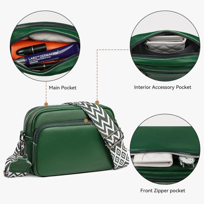 Gustave Crossbody Sling Bag pour Homme et Femme - Tunisia