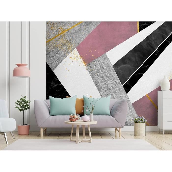 Tableau Abstrait Moderne – Impression Sur Toile Intissé, Déco Murale (Murando)