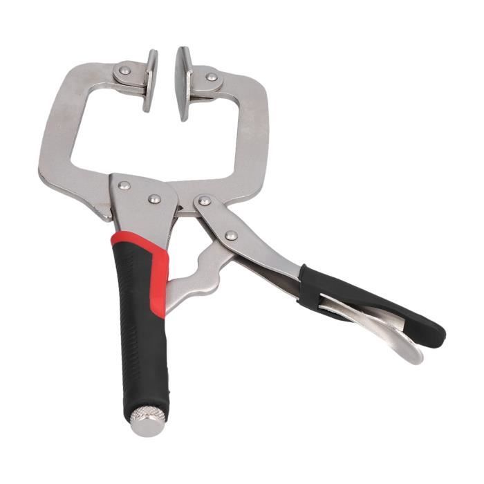 Lot de 2 pinces de verrouillage pour perceuse - Pince de serrage pour perceuse - Étau pour le