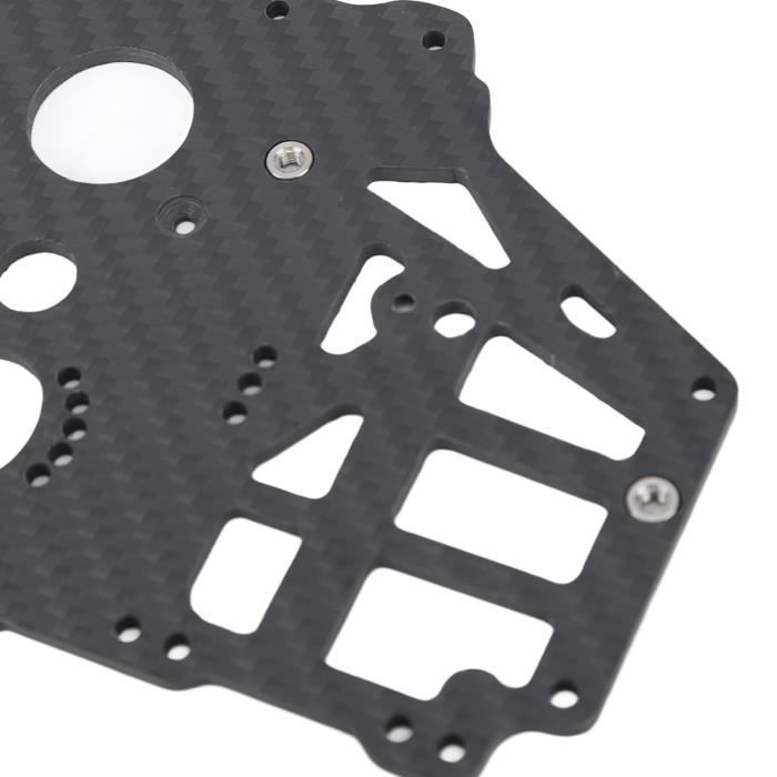 Aile arrière RC carbone Losi Mini-B 1/16 aileron tuning pour truck de course