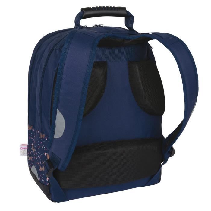 Sac a dos KARL MARC JOHN LITTLE MARC JOHN Marine 43 cm 2 Compartiments Marine Cdiscount Bagagerie Maroquinerie