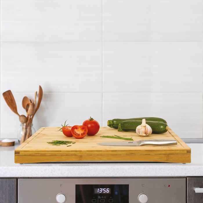 Planches à découper en bambou naturel : Lot de 3 tailles - Bonus Planches à découper en bambou naturel : Lot de 3 tailles - Bonus