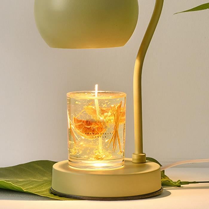 LEX Lampe chauffe-bougie parfumée Bougie parfumée chauffe-lampe réglable  Dimmable fer moderne deco poser Prise Prise EU Mok - Qqmora - Cdiscount  Maison