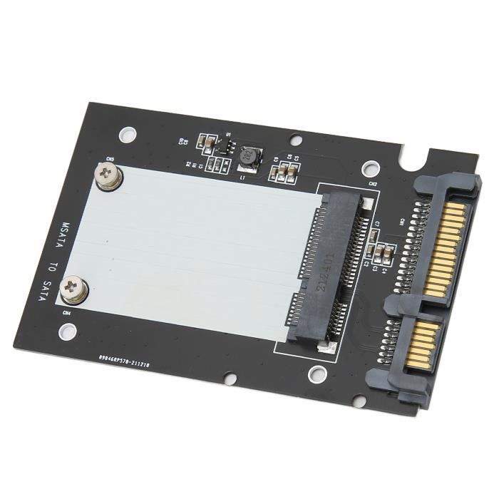 TMISHION Carte Adaptateur SSD Adaptateur MSATA Vers SATA III Carte D tmishion-carte-adaptateur-ssd-adaptateur-msata-vers-sata-iii-carte-d