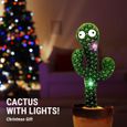 CUBE EVEIL - Cactus Qui Danse et Répète ce Que Vous Dites - Cactus Ballerino - Vert - 120 Chansons-2
