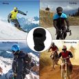 2 Pack Cagoule Masque,Protection UV Cagoule Masque Homme et Femme,Coupe-vent et Léger Cagoule pour Ski Cyclisme Motocross VTT-Noir-2