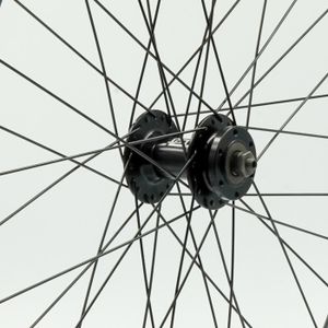 Roue avant 16 pouces, jante en aluminium, axe plein, pour vélo enfant
